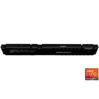 Kingston FURY Beast KF556C36BBE-16 16GB System Memory, 5600MT/s, DDR5, CL36, DIMM, Black, AMD EXPO Certified Kingston FURY Beast KF556C36BBE-16 16GB System Memory, 5600MT/s, DDR5, CL36, DIMM, Black, AMD EXPO Certified